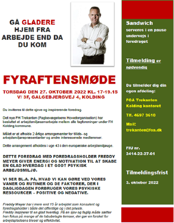 Fyraftensmøde